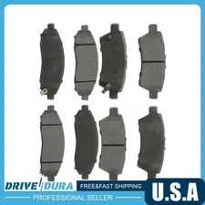 Front Rear Disc Brake Pad Set for 2004-2012 Nissan Pathfinder