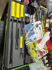 Snap On Tools Hi-viz Yellow 8 12 18 24 Long Striking Prybar Set Spbs704a Hv
