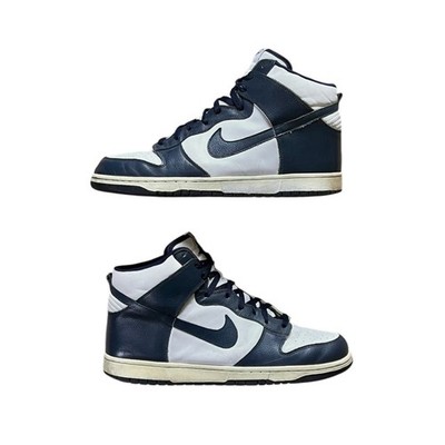 Vintage Nike Dunk Hi High OG von 2004, Villanova 48,5, US 14