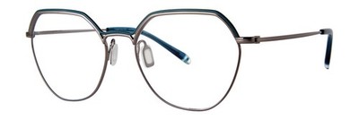 Paradigm Silvana Eyeglasses Eye Glasses Gunmetal Authentic New 52mm Unisex
