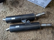 Aprilia SL 1000 Falco Right & Left Exhaust Silencers 2000-2003 PAIR OEM