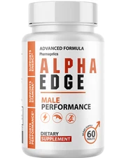Alpha Edge Advanced Formula For Male Stamina Support Supplement- 60 Tablets
