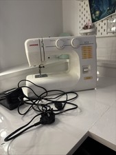 Janome 2050 Sewing Machine with Foot Pedal and Cover Tested Working