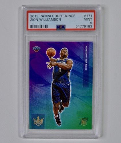 Zion Williamson #171 2019 Panini Court Kings card