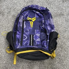 Kobe Bryant Limited Nike Black Mamba Lakers Purple Backpack Bag Rare  Lakers