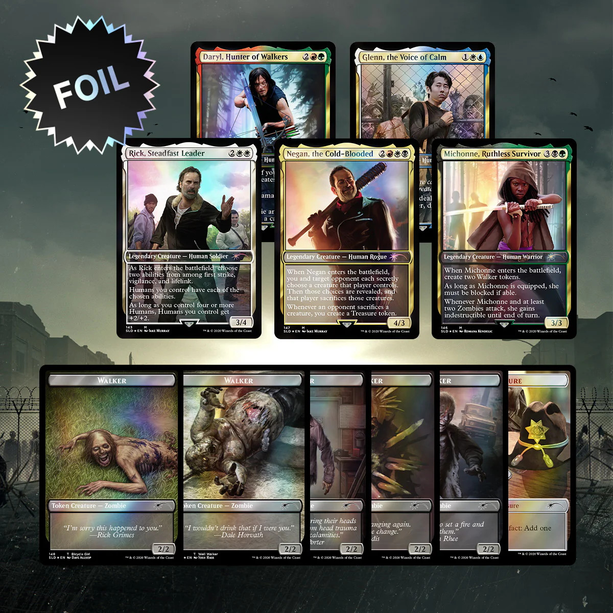 Magic: The Gathering TCG - Secret Lair x The Walking Dead