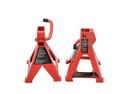 Amazon Basics 3 Ton Jack Stands Steel Adjustable Red Car Truck SUV Set of 2