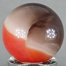 Vintage Vitro All-Red Marble .62 Inches Near-Mint Condition Combined Shipping