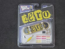 Zero Tech Deck skateboard 96mm fingerboard Vintage NOS Sealed Cole Thomas Lopez