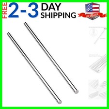 12 inches Long 1/4" Diameter 304 Stainless Steel Solid Round Rod for Metal So...