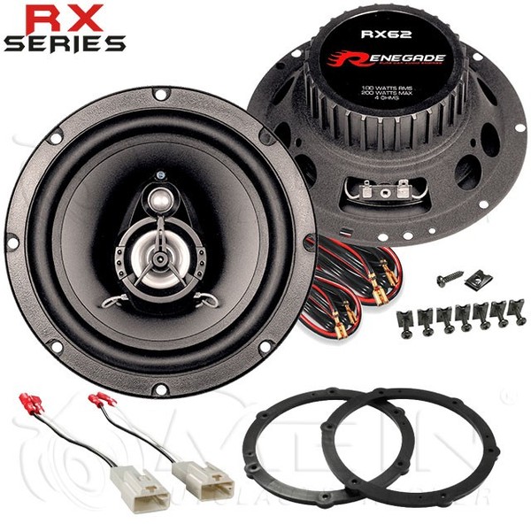 Renegade Auto Lautsprecher FüR Toyota Aygo I 2005-2014 Front TüR Vorn 200W #Acbg-image