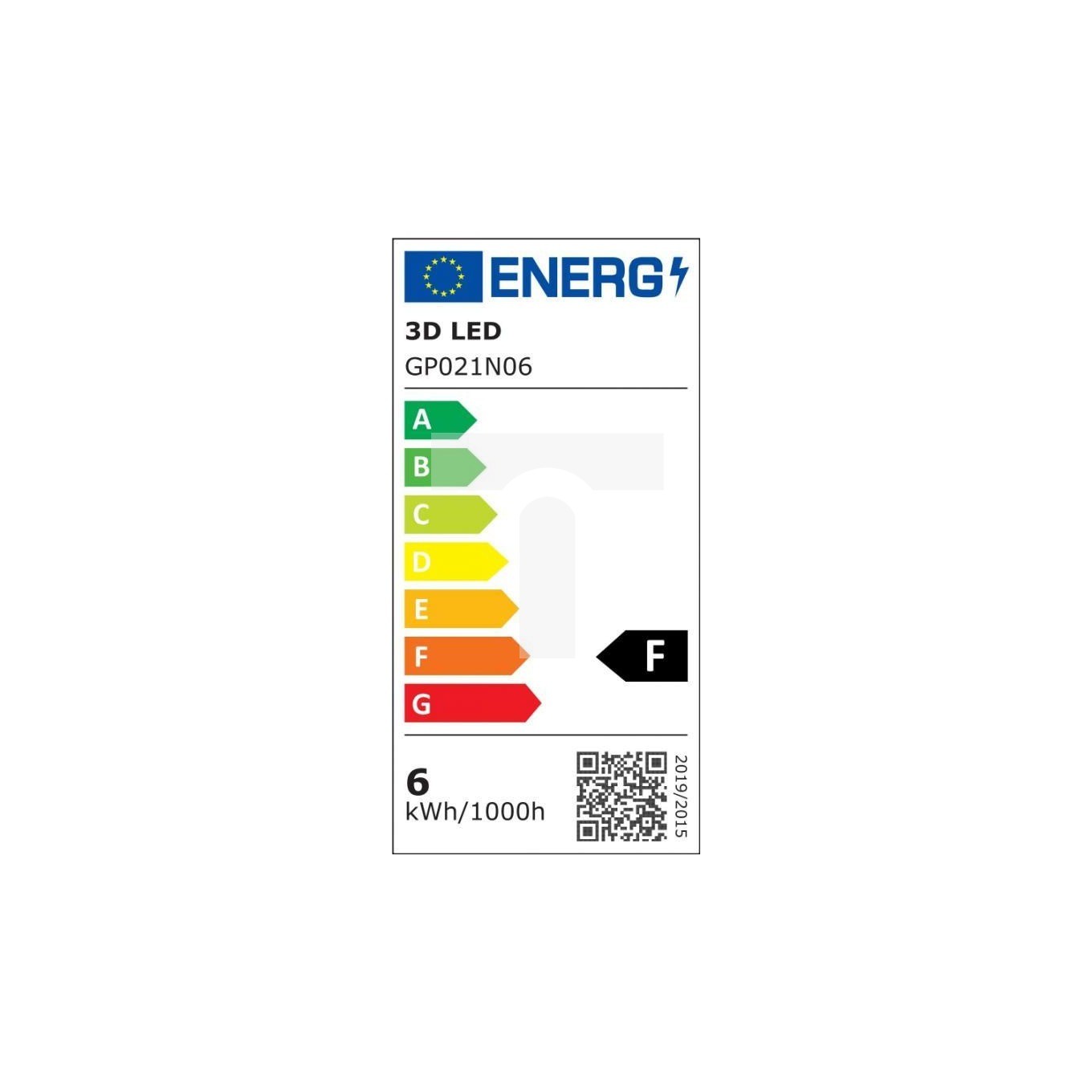 6W LED bulb E27 candle 510lm neutral 4000K/ GP021N06