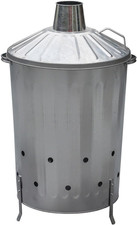90L Galvanised Garden Incinerator Fire Bin