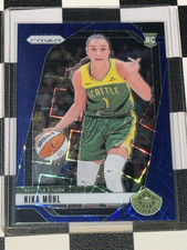 Panini 2024 Prizm Blue Velocity WNBA Nika Muhl #75 Rookie RC Seattle Storm