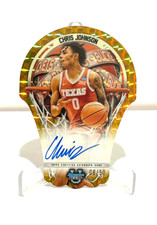 Auto #'d /50! Chris Johnson 2023-24 Bowman Best Gold Geometric Die Cut Auto /50