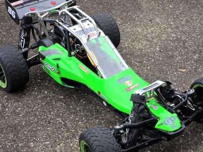 BAJA 5B SCHEIBE VORNE (GAS u. FLUX). HOCHWERTIG+ROBUST HPI*ROVAN*King Motor
