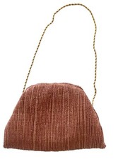 Randall Loeffler Bailey Blush Dome Clutch NEW WITH TAGS AND DUSTBAG 325