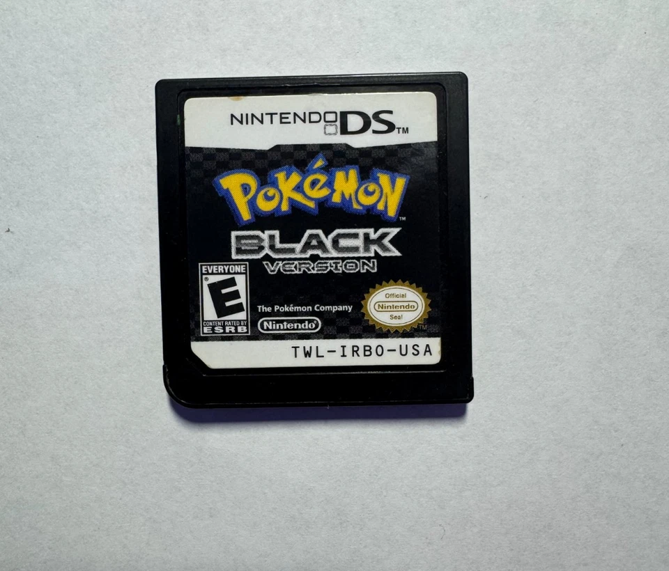 Pokemon: Black Version, Nintendo DS / Authentic / Original Case W/ All Manuals - Image 3 of 4