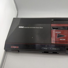 Sega Master System Power Base Console - Untested For Parts Repair