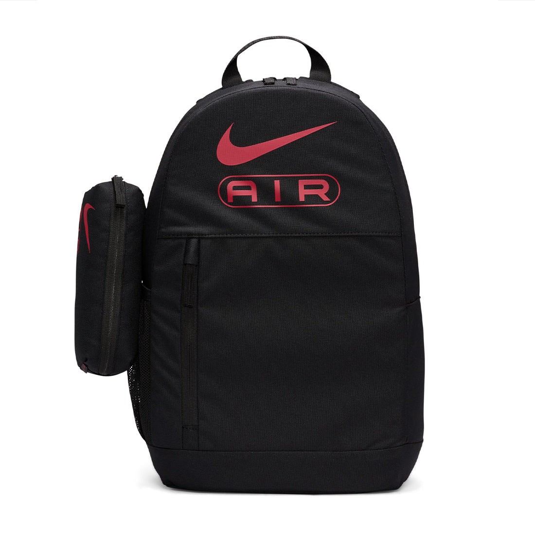 Nike Air Elemental Black Red 20 Litre Kids Unisex Backpack With Pencil Case