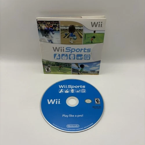 New ListingNintendo Wii Sports 2006-2007 Cardboard Sleeve Tested and Working