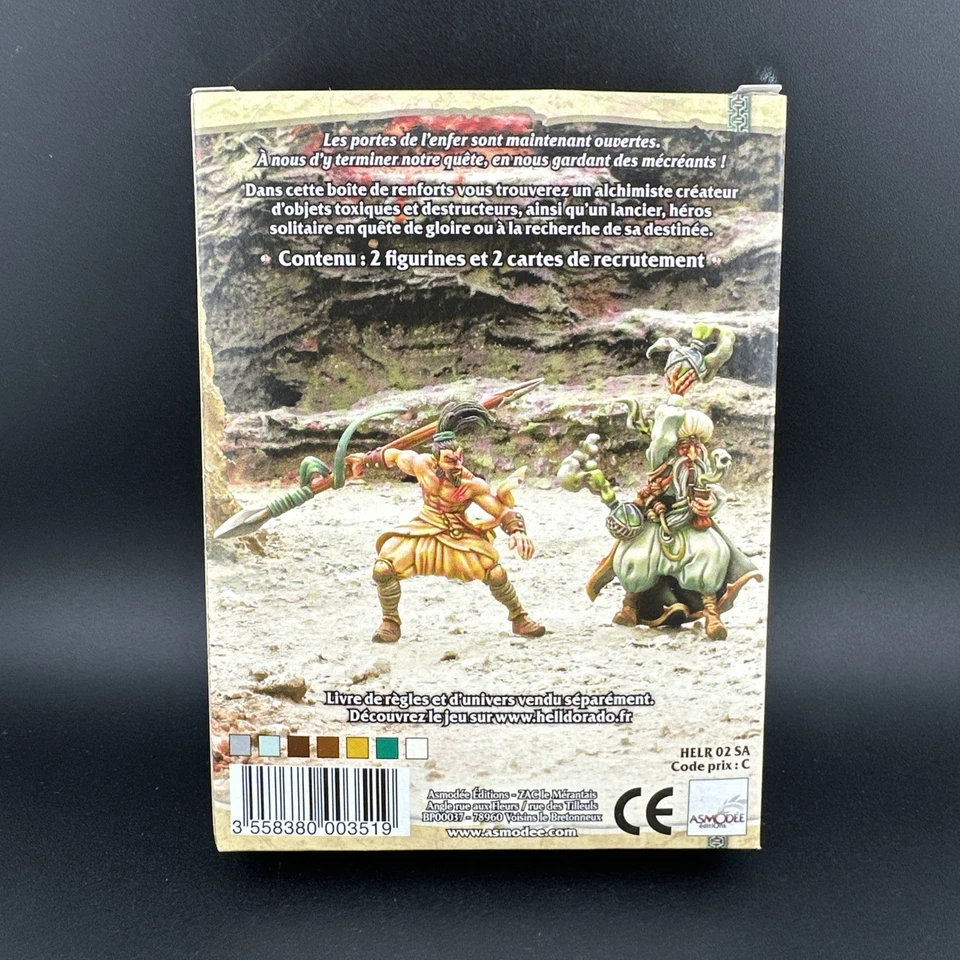 Hell Dorado: Saracens Alchemist & Lancer МЕТАЛЛИЧЕСКИЙ ШИФР STUDIOS 25A2336 - Изображение 2 из 2