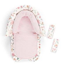 Baby Car Seat Head Support for Newborn, 2 in 1 Infant Car Seat Head Body Support