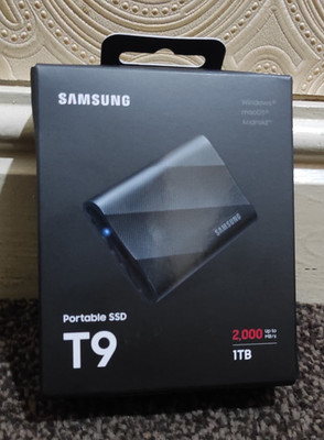 Samsung T9 1TB Portable SSD EXTERN Solid State Drive 2000 mb/s PC MAC ANDROID