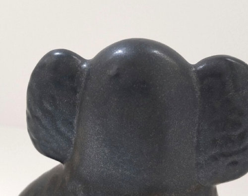 Lisa Larson Mini Kennel Black Poodle Figurine Objet d'art Scandinavian Interior - Picture 4 of 4