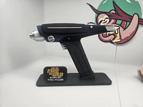 Star Trek Strange New Worlds Type 2 Phaser Prop (Sparkle Blue) Update 1-29-25