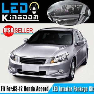 14X-For-2003-12-Honda-Accord-Interior-LED-Dome-Map-Light-Bulbs-Package-Kit-White