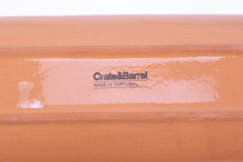 Crate & Barrel Tray Serving Appetizer Plate Jewelry Trinket Aztec White Gray - Picture 8 of 8