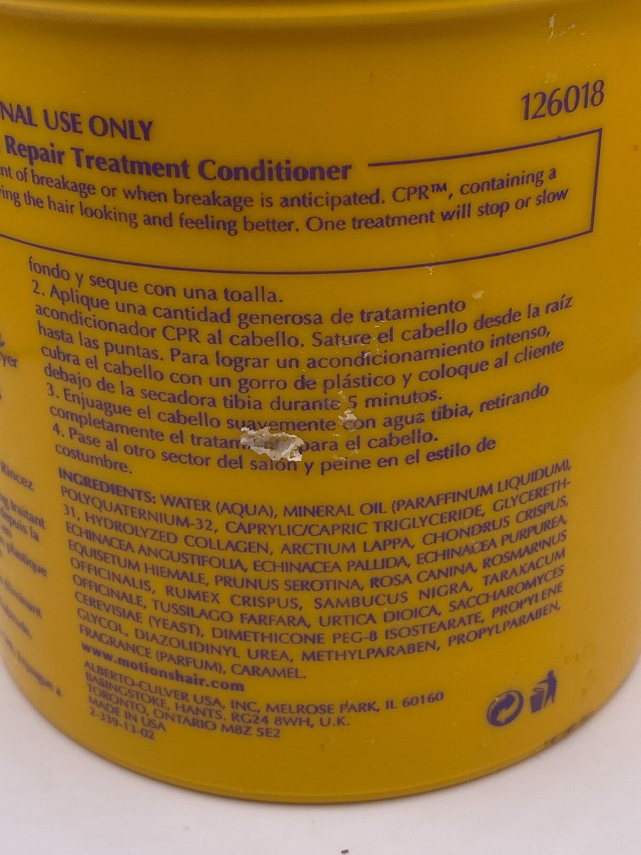 Motions CPR Treatment Conditioner Critical Protection & Repair