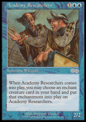 Magic the Gathering MTG Academy Researchers (58) Urza's Saga   LP