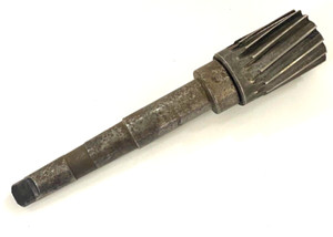 SHELL REAMER WITH MORSE TAPER SHANK SIZE 9 OAL OF 13 INCHES MATERIAL HSS