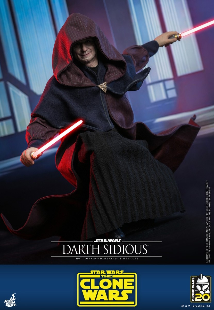 スター・ウォーズ CLONE WARS フィギュア DARTH SIDIOUS Star Wars The Clone Wars CW45 Darth Sidious! SUPER RARE