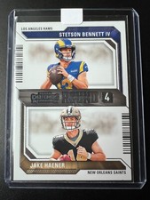 Stetson Bennett IV Jake Haener 2023 Panini Contenders Football #20 - ROUND 4