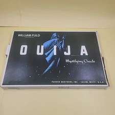 Vintage Ouija Board 600 Parker Bros. Game William Fuld Box Planchette Salem Mass