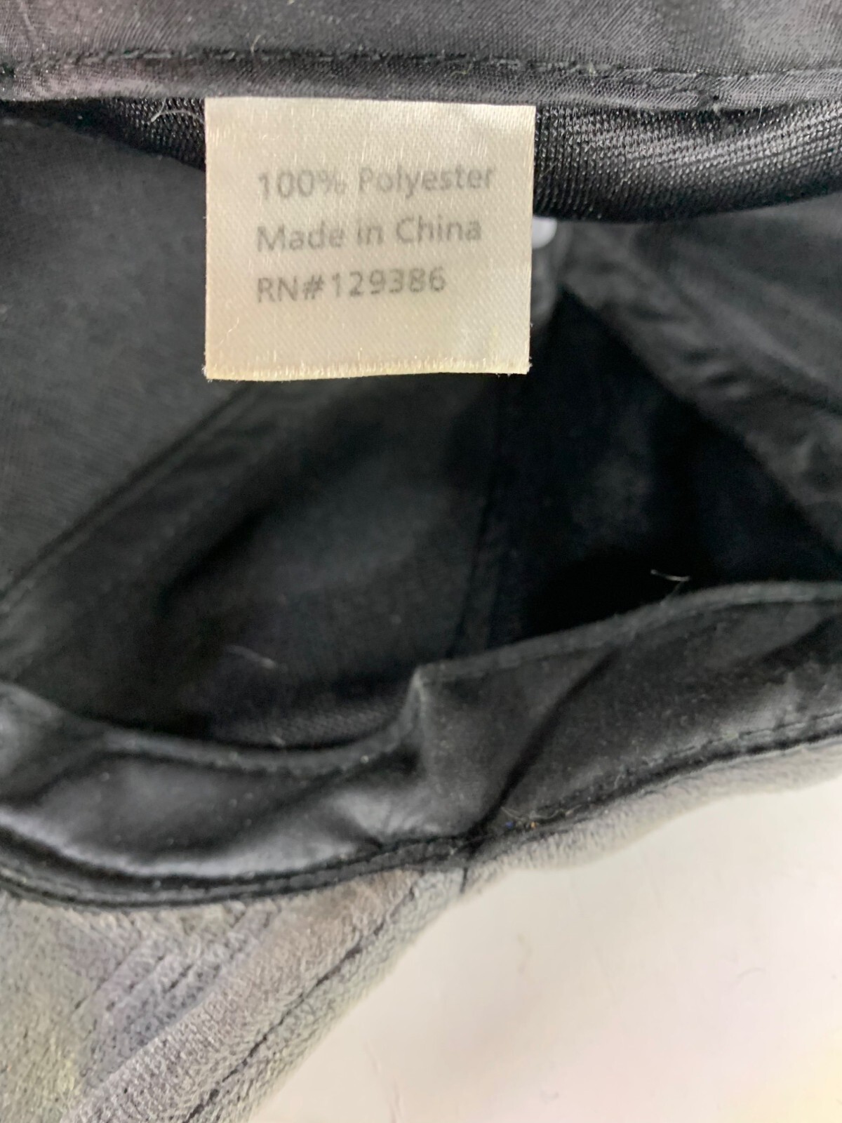 Gray Adjustable Polyester Baseball Cap - image 5