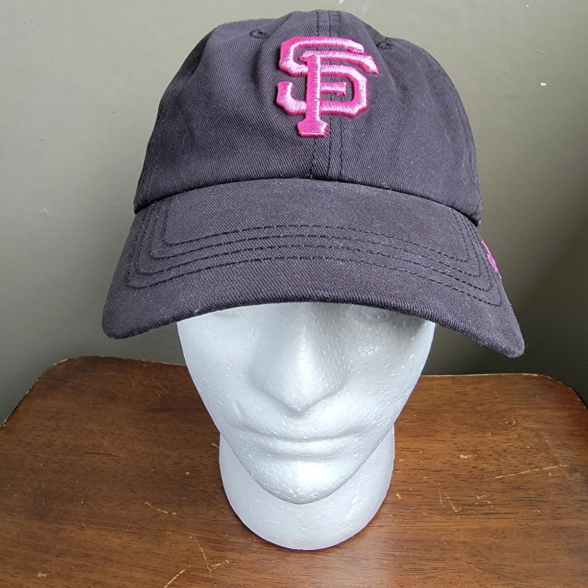 47 Brand MLB San Francisco Giants Black Pink Baseball Cap Dad Hat OSFM  Adjust