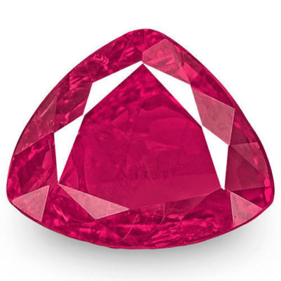 IGI Certified BURMA Ruby 1.01 Cts Natural Untreated Intense Pinkish Red