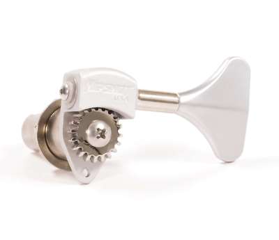 Hipshot Ultralite USA Tuner HB6Y 1/2 Satin Chrome - Bass Side. NEW - Auth Dealer