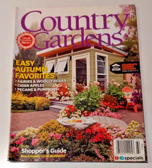 Back Issue of Country Gardens Magazine, Fall 2016 – in perfect condition