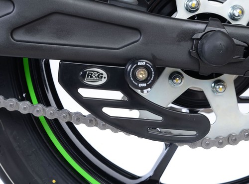 R&G Toe Chain Guard Black (Road Racing Toe Guard) Aprilia RSVR Factory 2004-2007 - Picture 3 of 3