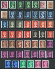 IMPERF EDGE STAMPS (MACHIN DEFINITIVES)  UNM/MINT. MULTI-VALUE LISTING
