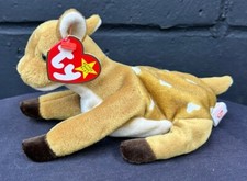 Ty Beanie Baby 1997 Retired Whisper the Deer Plush