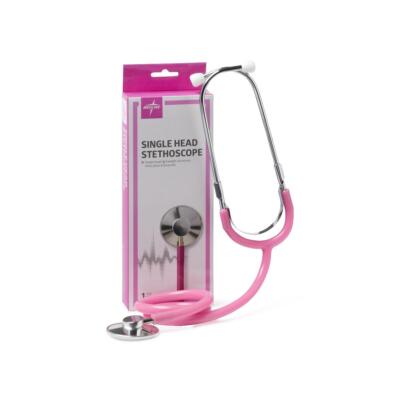 Single-Head Stethoscope, Pink, Each