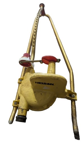 Vintage Nelson irrigatore prato oscillante giardino abitativo in metallo