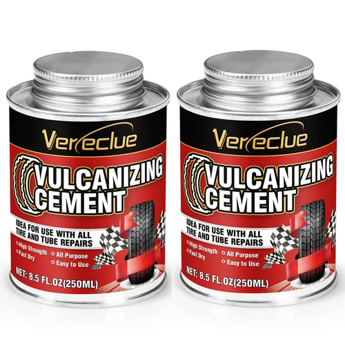 Chemical Vulcanizing Cement, Clear Tire Repair Glue, All Purpose Rubber Cement,
