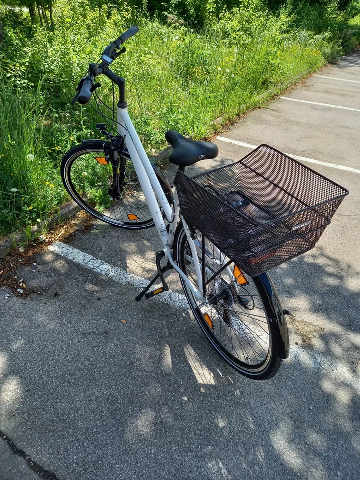 Winora Domingo 21 Damen 28" 52cm 21-G TX800 2022 - telegrau/schw., Zubehör, Neu! - Bild 3 von 4